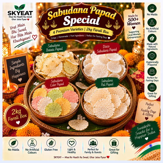 Sabudana Papad Special