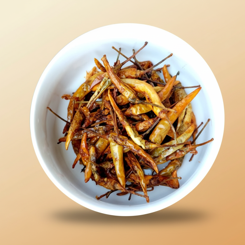 Tak Mirchi - Tangy Sun-Dried Chilli Snack