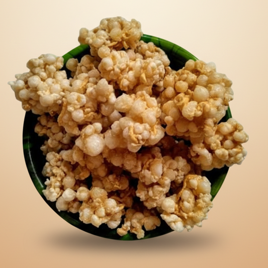 Sabudana Popcorn - Light Crispy Fasting Snack