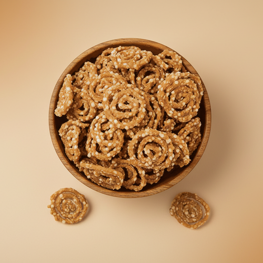 Sabudana Batata Chakli - Crispy Fasting Special Snack