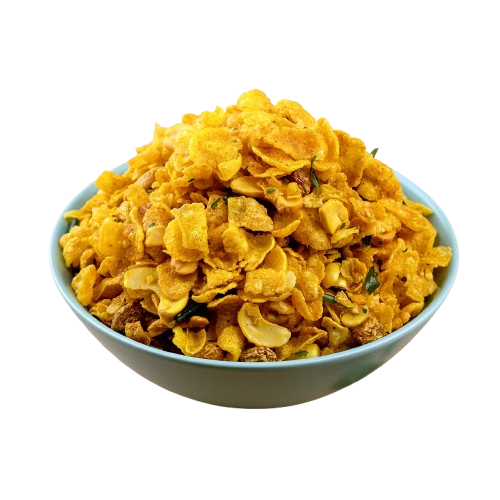 Makai Chivda - Crispy Corn Flakes Namkeen