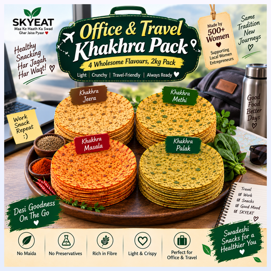 Office & Travel Khakhra Pack