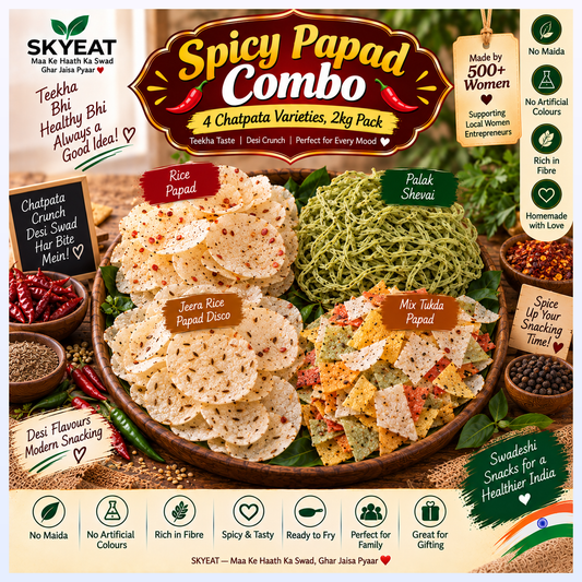 Spicy Papad Combo