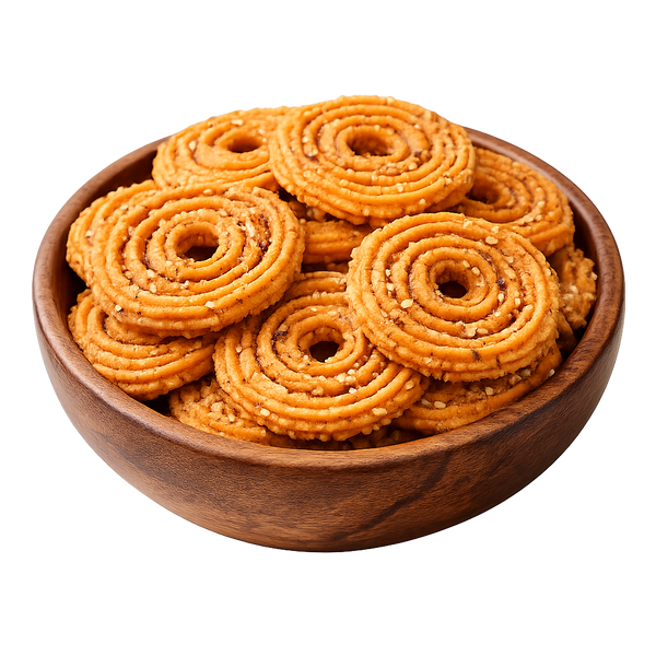 Ratalu Chakli - Sweet Potato Fasting Chakli