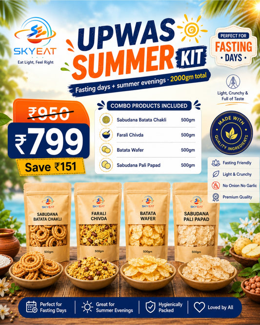 Upwas Summer Kit - Fasting Special Snack Combo